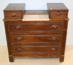 Victorian Marble Insert Chest