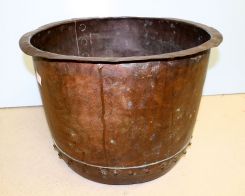 Large Copper Planter