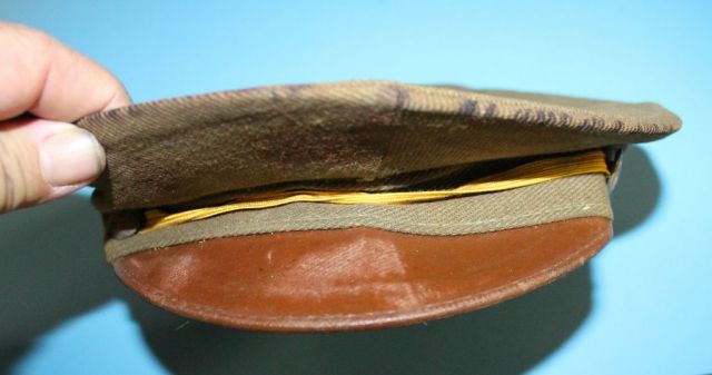 WW2 Leather Bill Army Hat