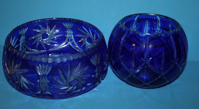 Cut To Clear Crystal Bowls