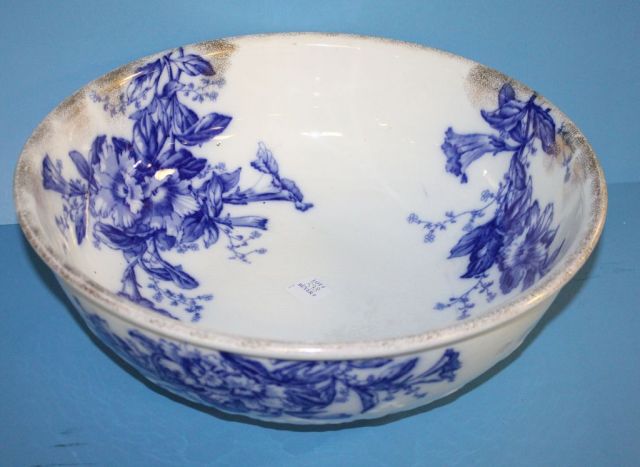 Petunia England Transferware Bowl