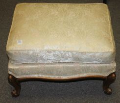 Decorative Cabriole Leg Stool