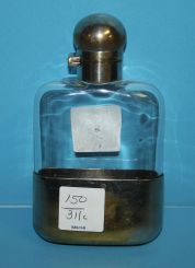 German Glass Flask
