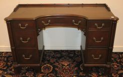 Chippendale Style Kneehole Desk