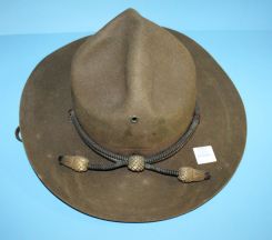 WWII Army Officer Campaign Hat