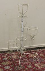 Painted Iron Pot Holder/Stand