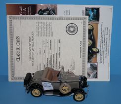 Stone Brown 1931 Model A Deluxe Roadster Die Cast Classic Car