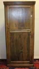 19th Century Pine Corner Cabinet converted to Coat Closet