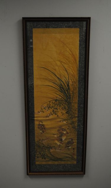 Painting of Birds on Silk