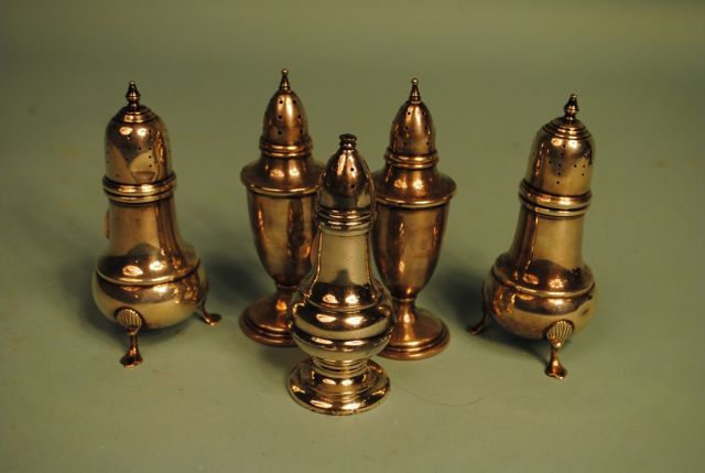 Sterling Silver Shakers