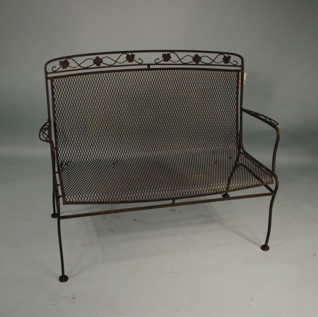 Iron Settee