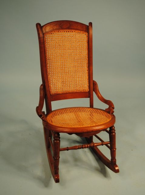 Walnut Victorian Rocker