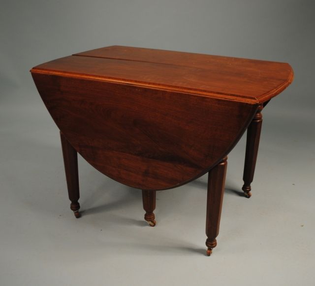 Walnut Drop Leaf Kitchen Table