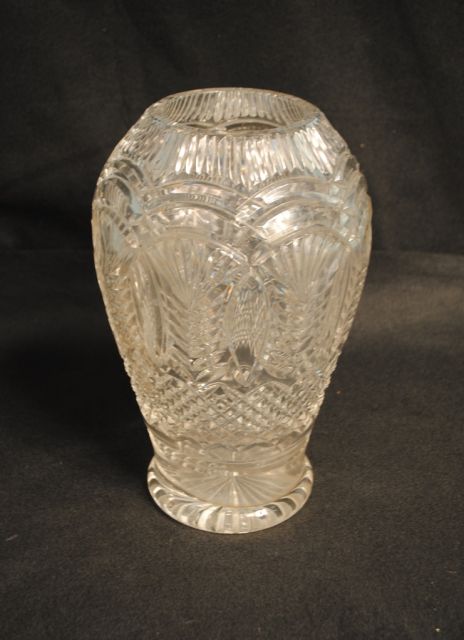 Cut Glass Vase