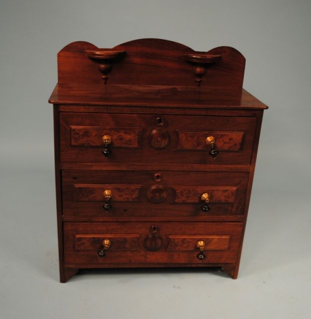 Walnut Victorian Washstand