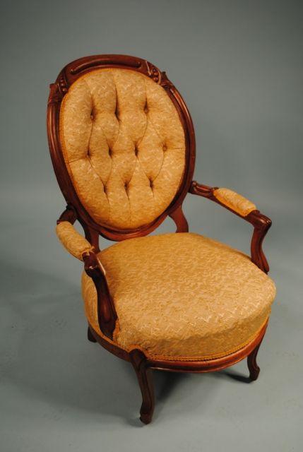 Victorian Walnut Armchair