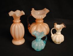 Set of 4 Victorian Vases