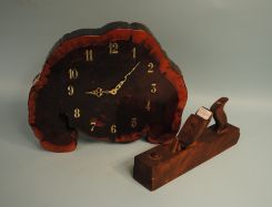 Wood Clock and Block Plane