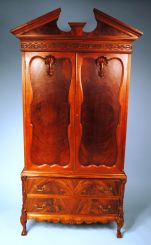 Mahogany Chippendale Style Cabinet