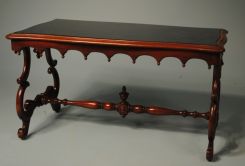 Victorian Style Walnut Coffee Table