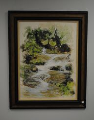 Large Oil Painting of a Brook
