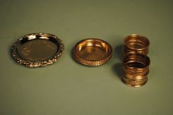 Sterling Nut Dishes and Napkin Rings