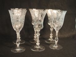 Elegant Glass Wine Glasses