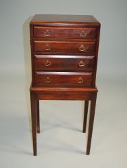 Mahogany Silver Chest