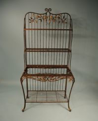 Decorative Iron Baker's Rack