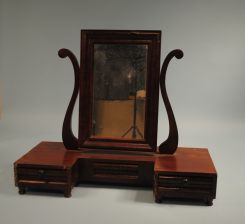 Empire Mahogany Shaving Stand