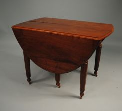 Walnut Drop Leaf Kitchen Table