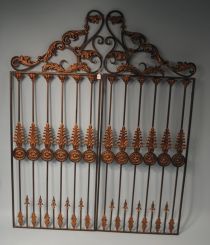 Pair of Iron Decorative Gates