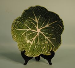 Green Majolica Bowl