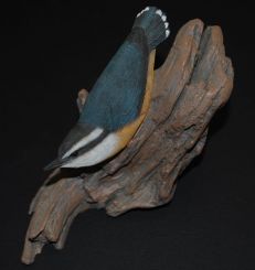 National Audubon Society Bird Sculpture by Artist L. Braddock