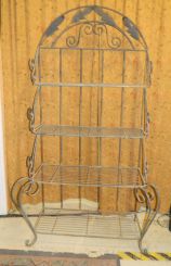 Large Wrought Iron Bakers Rack