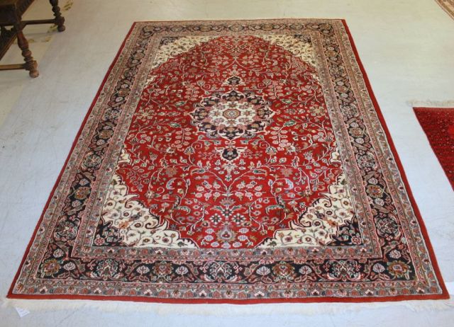 Indo Persian Kashan Rug