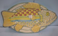 Two MacKenzie Childs Ltd. Platters