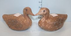 Two McCarty Pottery Ducks