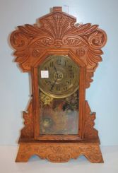 Oak New Haven Kitchen Clock