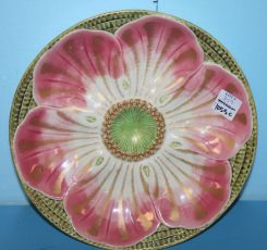 Quimper Pottery Oyster Plate