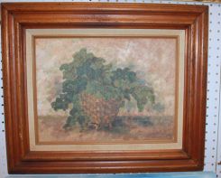 1976 Basket of Ivy Oil on Canvas
