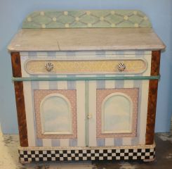 19th Century Antique Marble Top Washstand