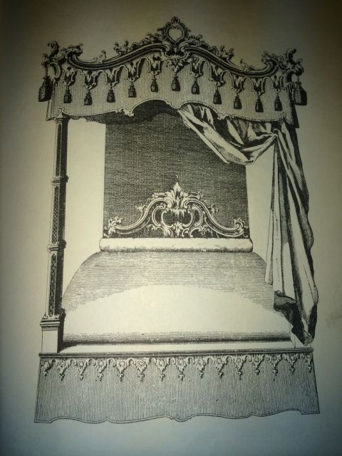 Chippendale Gothic Bed