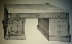 Chippendale Library Table