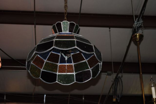 Hanging Stain Glass Fixture