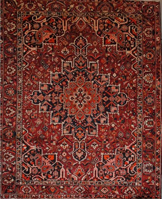 Fine Natural Dye Bakhtary Rug