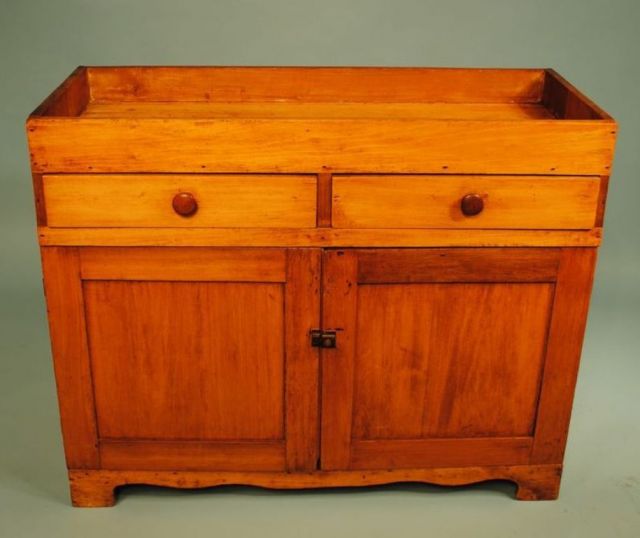 Early Walnut Dry Sink