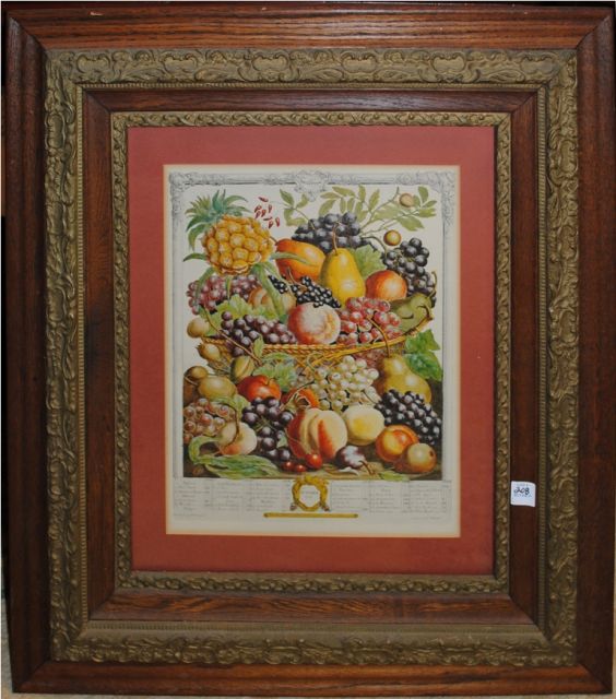 Late 20th Century Print of Fruit
