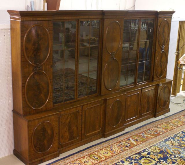 George III Style Mahogany Bookcase