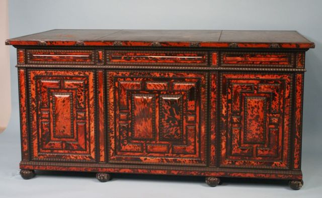 Mid 19th Century Tortoise Shell Desk